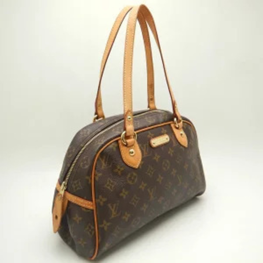 Louis Vuitton Brown Montorgueil Handbag Monogram